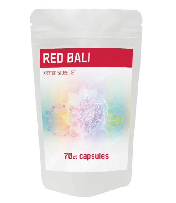 Red Bali 70ct capsules | Buy Kratom Online